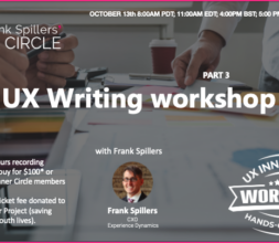 UX Writing workshop- Part 3/3