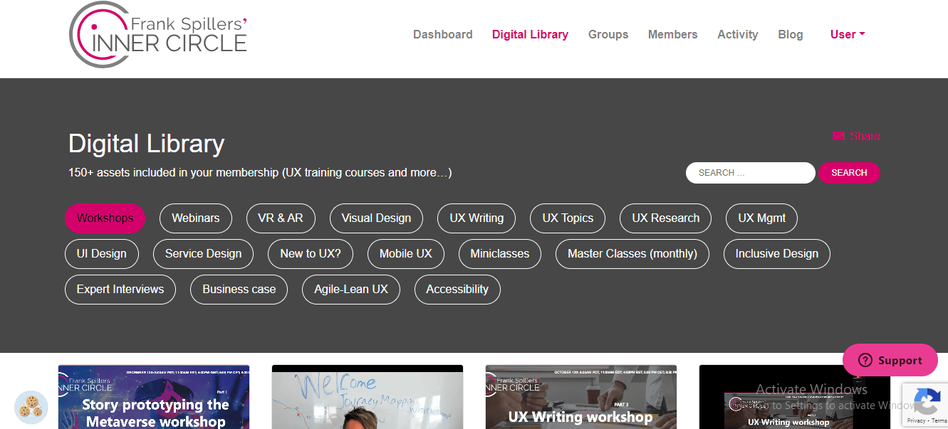 UX and Service Design Courses - UX Training 20 years of Topics