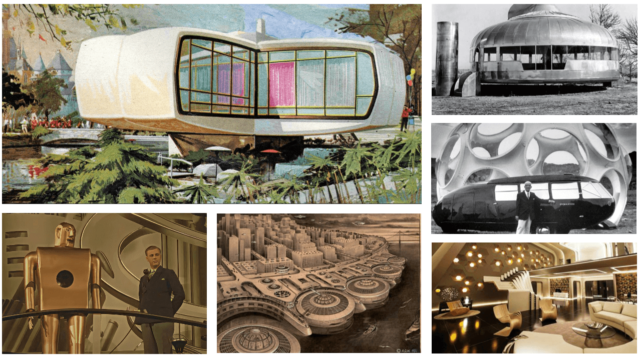 7 futuristic design prototypes of houses, cars and cities