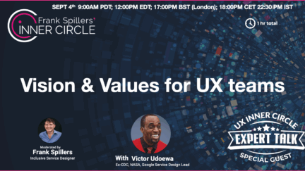 Vision and Values with Victor Udoewa event slude